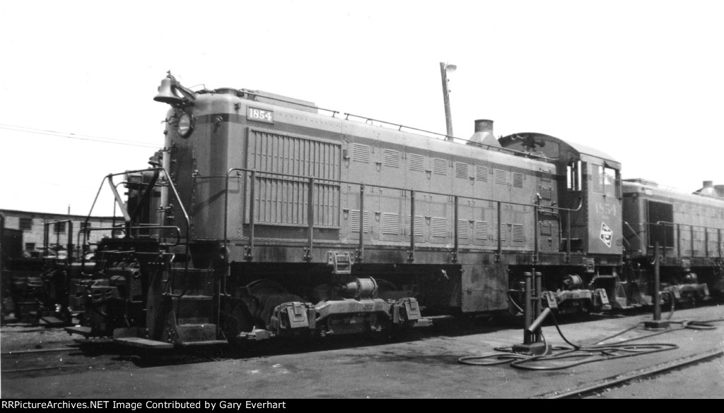 MILW Alco S2 #1854 - Milwaukee Road